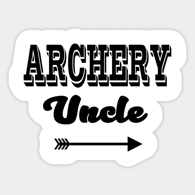 Archery Uncle Sticker by Teresa's Store 1